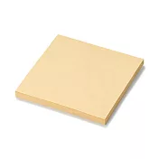 【MUJI 無印良品】便利貼/75×75.原色.50張