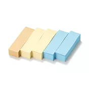 【MUJI 無印良品】便利貼/50×15.3色.5入.各100張