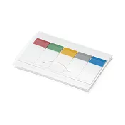 【MUJI 無印良品】便利貼(索引).厚型/35×15.5色.各10張
