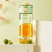 VVA 500ml 運動水壺 Tritan 冷熱兩用彈蓋水壺 (多色可選) 綠色
