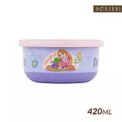 【HOUSUXI 舒希】迪士尼  長髮公主系列-不鏽鋼雙層隔熱碗420ml