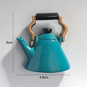 【Ma-Club】美式復古 Diy 超酷冰箱貼 燒水壺 (含磁鐵)