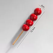 【Ma-Club】美式復古 Diy 超酷冰箱貼 糖葫蘆(含磁鐵)