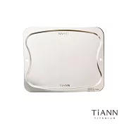 【鈦安純鈦餐具 TiANN】專利萬用鈦砧板 切菜板 露營砧板 烘焙烤盤 - 中砧板