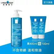 【理膚寶水】青春潔膚凝膠+M 買400ml送100ml 超值限定組(溫和控油)