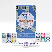 【KidsLife】經典益智桌遊-骨牌接龍(雙9點)