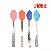 Nuby 不鏽鋼感溫湯匙(4入組)