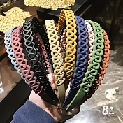 【89 zone】韓國小桃心氣質磨砂糖果色 頭飾 髮飾 髮箍 3 入(不挑款/混色隨機出貨) 無 彩色