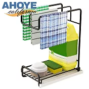 【AHOYE】廚房瀝水抹布架