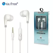 GLITTER GT-5077 高音質耳機麥克風-白