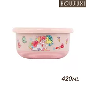 【HOUSUXI舒希】迪士尼小美人魚系列-不鏽鋼雙層隔熱碗-420ml-A2