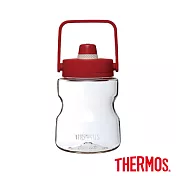 【THERMOS膳魔師】隨手瓶1200ml (TCSS-1200-RD) 紅色