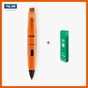 MILAN COMPACT繽紛果凍自動鉛筆_側壓式+0.9mm筆芯2B 自信橘
