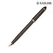 【日本寫樂SAILOR】書法尖藝術鋼筆40度/ 棕色