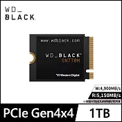 WD BLACK 黑標 SN770M 1TB M.2 2230 PCIe Gen4 NVMe PCIe SSD固態硬碟 公司貨