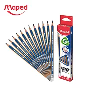 【法國Maped】高品質環保再生鉛筆 -2B