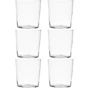 《EXCELSA》NY輕透玻璃杯6入 | 水杯 茶杯 咖啡杯 - 370ml