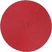 《NOW》素面織紋圓餐墊(赭紅) | 桌墊 杯墊