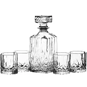 《BarCraft》烈酒瓶+玻璃杯4入 | 分酒器