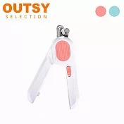 OUTSY安全省力LED寵物指甲剪 粉