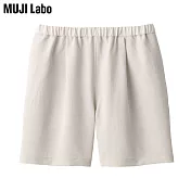 【MUJI 無印良品】MUJI Labo聚酯纖維透氣抗污短褲 XL 象牙白