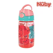 Nuby 運動隨行杯(細吸管)415ml 水果