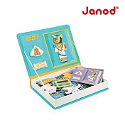 【法國Janod】磁鐵遊戲書-遊玩歷史