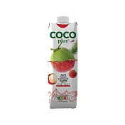 Cocoplus 椰子水 (荔枝&喜瑪拉雅粉紅鹽味)1000ml