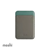 Moshi Magnetic Slim Wallet 磁吸卡套 (兼容MagSafe) 山艾綠