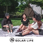 CEC風麋露 防潑水露營美學地墊 300x300cm.帳篷地墊 防水地布 露營防潮墊 可機洗海灘墊 圖騰野餐墊 六角花磚粉色