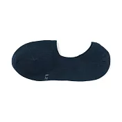 【MUJI 無印良品】男棉混輕薄腳跟防滑隱形襪25-27cm 暗藍