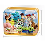 Toy Story4 玩具總動員4(2)鐵盒拼圖36片