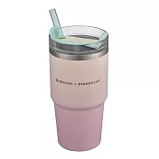 [星巴克]STANLEY粉紅米不鏽鋼TOGO冷水杯