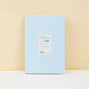 KOKUYO Little Woods-8mm硬殼筆記本100頁- 雪松藍