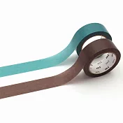 【日本mt和紙膠帶】upcycle 傳統素色系列2入組 ‧ 水色x灰紫