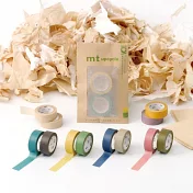 【日本mt和紙膠帶】upcycle 傳統素色系列2入組 