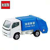 【日本進口正版】TOMICA NO.45 TOYOTA 豐田 清掃垃圾車 多美小汽車 741374