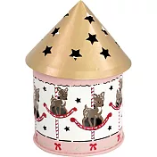 GREENGATE / Inge-Marie pale pink 旋轉木馬造型燈籠