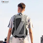 【Horizon 天際線】城市休閒後背包 Traveler 30L (附品牌防雨罩) 冰川灰