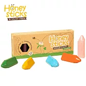 【壽滿趣-Honey Sticks】純天然蜂蠟無毒蠟筆-1歲以上寶寶適用(10色三角型)