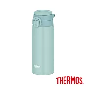 【THERMOS膳魔師】不鏽鋼可提式真空保溫瓶550ml (JOS-550-MBL) 薄荷藍