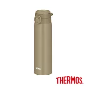 【THERMOS膳魔師】不鏽鋼可提式真空保溫瓶750ml (JOS-750-BE)? 卡其色