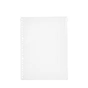 【MUJI 無印良品】EVA收納袋.附拉鍊/B5活頁夾用26孔