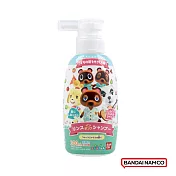 日本BANDAI-動物森友會洗髮乳300ml(日本製/弱酸性/無添加色素、酒精)