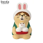 【DECOLE】concombre 兔子一家的賞月會 裝成兔子賞月貓