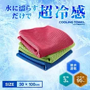 Sunlead 涼感防曬吸水速乾CoolPass®冰涼領巾/涼感巾 (海軍藍)