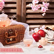 蜜思朵｜冰糖櫻花蘋果荔枝x1袋(17gx15入/袋) 茶磚 水果茶 黑糖磚