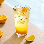 【韓國momur】weekend Achim玻璃杯560ml ‧ green orange