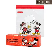 【HOUSUXI 舒希】迪士尼系列-雙夾鏈保鮮袋 -米奇米妮