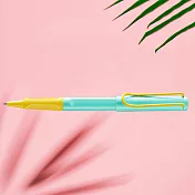 LAMY 鋼珠筆 / SAFARI狩獵者系列 2024 限量 - pina colada 熱帶風情    藍黃